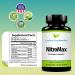 NitroMax Performance Formula L-Arginine Nitric Oxide Supplement Plus Citrulline AKG Beta Alanine Build Muscle Vascularity Energy Circulation Workout Harder - 60 L-Arginine Capsules 1 Count (Pack of 60) - Buy Online on GoSupps.com