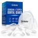 Gratulor Mouth Guard for Clenching Teeth - Comfort-Fit Dental Guard for Nighttime Teeth Grinding, Bruxism and TMJ Relief, 6 Count White03