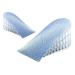 Height Increase Insoles Multilayer Transparent Silicone Shock Absorbing Shoe Lifts Elevator brandone Height Insoles 2cm 1 Pair (5cm 1 Pair)