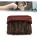 Hair Neck Cleaning Brush Flat Light Weight Dark Brown Ergonomic Barber Neck Duster Brush Beech Handle for Salon for Home - Buy Online on GoSupps.com