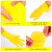 Wllhyf Reusable Rubber Cleaning Gloves - 2 Pairs Waterproof Kitchen & Household Gloves | Flexible & Durable for Dishes & Cleaning - Buy Online on GoSupps.com