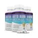(3 Pack) Keto Burn Diet Pills 1275MG New & Improved Formula Contains Apple Cider Vinegar Extra Virgin Olive Oil Powder Green Tea Leaf 180 Capsules