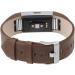 Compatible for Fitbit Charge 2 Bands  VOMA Genuine Leather Replacement Wristband Strap for Fitbit Charge 2 HR Women Men Chocolate Brown - Buy Online on GoSupps.com