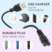 PChero 5V USB Shaver Charging Cable - Compatible Power Cord for Meridian Trimmer | International Shipping Available - Buy Online on GoSupps.com