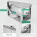 Household Items Stainless Steel Urinal Commercial Washout High Efficiency Urinal Induction Wall Mounted Drainage Public Toilet urinals Bathroom Accessory for Home Hote (B) - Buy Online on GoSupps.com