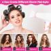 Obidodi 37 PCS Hair Rollers with Clips Large Rollers for Hair Volume with 4 Different Sizes of 63mm 48mm 36mm 25mm DIY Black Hair Curlers Rollers for Long Medium Short Hair (Black) - Buy Online on GoSupps.com