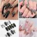 Lofuanna 180 Pcs Cross Nail Charms - 3D Chrome Goth Nail Accessories | 36 Styles Rhinestones & Metal Decorations for Unique Nail Art - Buy Online on GoSupps.com