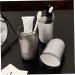 Portable Toothbrush Holder Case - Disassemble into 4 Cups for Travel Camping & Business Trips - Essential Travel Accessories 3x8.7 Inch - Buy Online on GoSupps.com