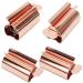 Piashow tubenquetscher - stainless steel tube presser 4 -er set tube squeeze for all tube toothpaste lotions creams empty squeezer suitable for children adults rose gold 4 pieces - small rose gold
