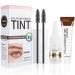 Duoffanny 2-In-1 Tint Kit  Professional Eyelash & Eyebrow Kit  Lasting for 6 Weeks DIY Hair Dying for Salon Home Use 7ml (Brown)