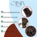 CAISHA 50 cm Hair Braid with Butterfly Clamp - Voluminous Wavy Chocolate Brown Ponytail Extension #4 H61 - Perfect for Effortless Style - Buy Online on GoSupps.com