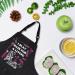 BDPWSS Hair Stylist Apron with Pocket | Perfect Gift for Hairdressers & Cosmetology Graduates | 'I Slay Hair for a Living - Buy Online on GoSupps.com