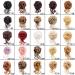 Messy Bun Hair Piece for Women Messy Bun Hair Piece for Women Messy Hair Bun Scrunchies with Elastic Band Synthetic Curly Donut Chignon Ponytail Hairpiece for Daily Wear Fake Hair Accessories for W AM41-04 - Buy Online on GoSupps.com