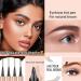 Gray Black Eyebrow Pencil Micro-Fork Tip Brow Pen - Waterproof & Long-Lasting - Buy Online on GoSupps.com