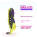 AVIA 3/4 Length Plantar Fasciitis Insoles for Women (Size 6-10) | Memory Foam Heel Pain Relief & Arch Support | All-Day Comfort - Lime Green - Buy Online on GoSupps.com