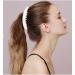 4-Pack Vintage Banana Hair Clips for Thick Hair - Multi-Color Ponytail Clasp for Women & Girls - Buy Online on GoSupps.com