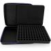 Hipiwe 120 Bottle EVA Essential Oil Storage Case - X-Large Black+Purple | Hard Shell Organizer for 5ml, 10ml, 15ml Oils - Travel Bag with Foam Insert - Buy Online on GoSupps.com