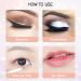 Erinde Liquid Glitter Eyeshadow Liner - Metallic Shimmer Eyeliner Stickers, Star Silver 02 - Waterproof & Long Lasting Christmas Makeup for Women - Buy Online on GoSupps.com
