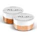 MARBLERS Cosmetic Grade Fine Glitter Duo Unicorn Orange & Copper 0.36oz (10g) | Non-Toxic | Vegan | Cruelty-Free | Eyeshadow Nail Polish Nail Art | Festival Rave & Party Makeup | Body & Face Fine Glitter 10g Duo Orange & Copper