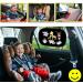 Baby Kids Car Sun Shade - Cute Animal Pattern (Black) | UV Protection Shield for Children | PVC Adsorption | Sunlight Visor - Buy Online on GoSupps.com