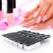 HOFASON Handle Grip Nail Brush Set for Men and Women - 6 Pack Hand and Fingernail Cleaner Brushes for Manicure and Scrub Cleaning - Black - Buy Online on GoSupps.com
