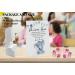 Elephant Baby Pacifier Hunt Gender Reveal Game Set - 8x10 Sign with 50 Mini Acrylic Pacifiers for Baby Shower Activities - Fun Games for Adults and Kids - Boy Baby Shower Games (BPH07) - Buy Online on GoSupps.com