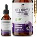 MABEFY Milk Thistle Liver Support Drops Liquid Herbal Supplement with Silymarin Dandelion Artichoke & Turmeric Antioxidant Support for Liver Health Vegan Non-GMO 2 Fl Oz - Buy Online on GoSupps.com