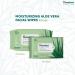 Himalaya Moisturising Aloe Vera Facial Wipes - 25 Wipes | Hydrating & Refreshing Skincare | International Shipping Available - Buy Online on GoSupps.com