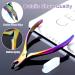 Cuticle Cutter with Cuticle Pusher 2pcs Premium Stainless Steel Cuticle Removal Tool Upgraded Sharp Edge Built-in Spring Manicure Set for Fingernails & Toenails 2Pcs Multi-color - Buy Online on GoSupps.com