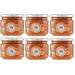 Alce Nero Organic Apricot Compound Lot of 6 organic apricot compote with organic Italian apricots 270 g