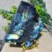 Natural Crystal Rough Natural Sphere Blue Light Labradorite Slab Stone Natural Slice Crystal Yellow Feng Shui Minerals Ornaments Home Decoration 1pc 320-350g - Buy Online on GoSupps.com