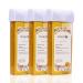 Hair Removal Roll On Wax Refill - Wax Cartridge Depilatory Wax Roller for Legs and Arms 3.52 Ounce By PINKZIO (3 Pack) 3.52 Ounce (Pack of 3) Honey