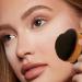 Makeup Brush for Foundation Concealer Brushes | Heart-Shaped Liquid Powder Foundation Brush for Dating Traveling Business Trip Black - Buy Online on GoSupps.com