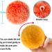 BQTQ 160 Pieces Fluffy Pom Pom Keychain Set - Bright Gold Key Ring with Faux Fur Balls for Hats, Shoes and DIY Projects - Buy Online on GoSupps.com