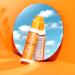 Nature Spell Vitamin C SPF 50 Face Fluid Sunscreen 75ml UVA & UVB Protection Suitable for All Skin Types SPF 50+ Face Moisturiser Water Resistant No White Cast Made in the UK - Buy Online on GoSupps.com