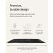 Shakti Premium Acupressure Mat - Sustainable & Durable | Relieves Stress & Tension | Promotes Relaxation & Focus | Ethically Handcrafted in India | Organic Cotton Certified - Black - Buy Online on GoSupps.com