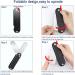Foldable 3-in-1 Callus Remover for Feet | Professional Stainless Steel Foot Scrubber | Hard Dead Skin Remover & Grater | Wet/Dry Use | Easy to Carry - Black - Buy Online on GoSupps.com