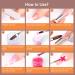 Lavender Violets 12-Colours Acrylic Powder Nail Kit with DIY Art Tools - N963A Sunset Rose Gold - Buy Online on GoSupps.com