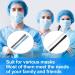 Extenders Ear Savers 6PCS SlickMart Anti-Slip Silicone Extension Hook 8 Gear Adjustable Strap Extension Holder for Ear Pain Relieved Tight Ear Straps(2 Color) A Blue/Gray - Buy Online on GoSupps.com