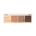 MOOD IT PALETTE | Long-Wearing Eyeshadow in Soft Neutral Ash Shades | Travel-Friendly K-Beauty Formula | Easy Color Matching - Buy Online on GoSupps.com