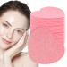 Face Sponges for Cleansing Heart Shape Natural Cosmetic Spa Sponges | Facial Cleansing Sponge for Washing Face Cleansing Exfoliate Makeup Removal Pink