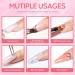 Modelones Poly Nail Gel Kit - 6 Colors Builder Gels Extension Gel Kit with Slip Solution - Professional All-in-One French Pink Set - Buy Online on GoSupps.com