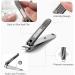 Feryes Nail Clipper Set 2 Stainless Steel Nail Clippers for Toenails & Fingernails Curved & Beveled Blades 3.14 Inch Taupe - Buy Online on GoSupps.com
