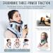 Cervical Neck Traction Device - Electric Air Pump with 3 Power Settings and 8 Airbags for Neck Pain Relief - Buy Online on GoSupps.com