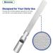Stainless Steel Nail File Double-Sided Nail File Metal Nail File Reusable Natural Nail Art File Nail Art Tool Home Salon or Travel Mini Nail File Suitable for Both Men and Women - Buy Online on GoSupps.com