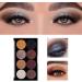 Eyeshadow Palette | Highly Pigmented Makeup for Face | Pro 8 Colors Pressed Eye Shadow Powder Long Lasting Waterproof Highly Pigmented Ultra Shimmer Makeup for Face Uwariloy 01 - Buy Online on GoSupps.com
