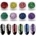 UV Confetti Filling Manicure Sticker 3D Gold Flakes Gold Silver Foil Mesh Nail Foils Nail Art Foils(06) Style06 - Buy Online on GoSupps.com