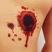 COKOHAPPY Halloween Bleeding Wound Scar Temporary Tattoo - 10 Sheets for Party Cosplay Costume, Realistic Look - Buy Online on GoSupps.com