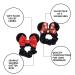 Mouse Ear Hair Scrunchies for Girls | Uooker Velvet Sequin Bow Hair Bands | Cute Elastic Hair Ties & Accessories for Birthday Parties & Cosplay - Buy Online on GoSupps.com