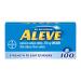 Aleve Pain Reliever/Fever Reducer Tablets, 100 ea (Pack of 2)